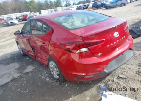 2019 Hyundai Elantra Se from USA, damaged, VIN KMHD74LF6KU777777